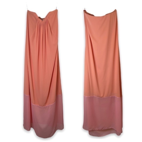 LOVERS + FRIENDS Palm Spring Peach Maxi Dress size S - Picture 1 of 7
